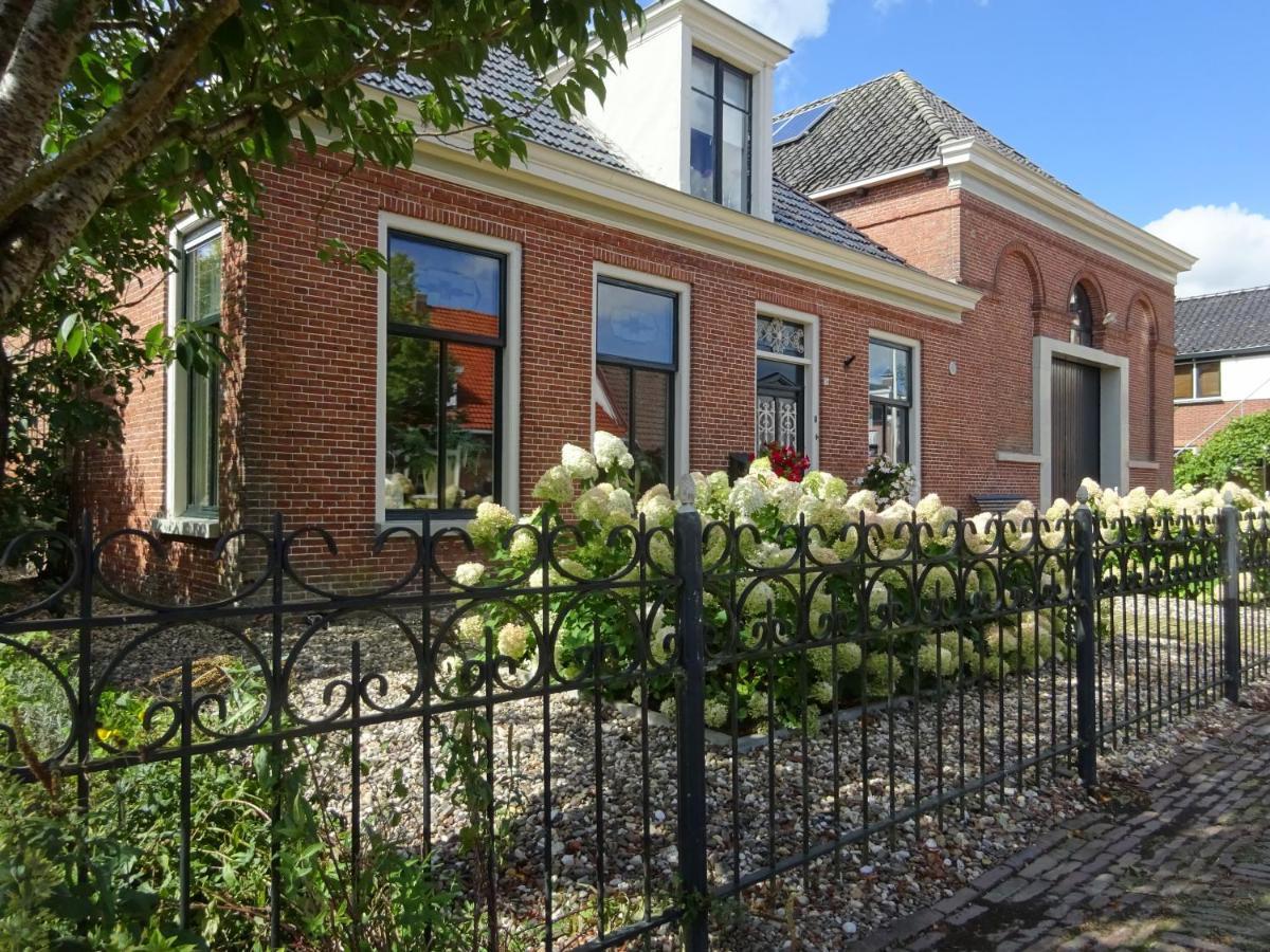 D' Ald Skoalle - Sfeervol Appartement In Oude School. Wijtgaard Eksteriør bilde